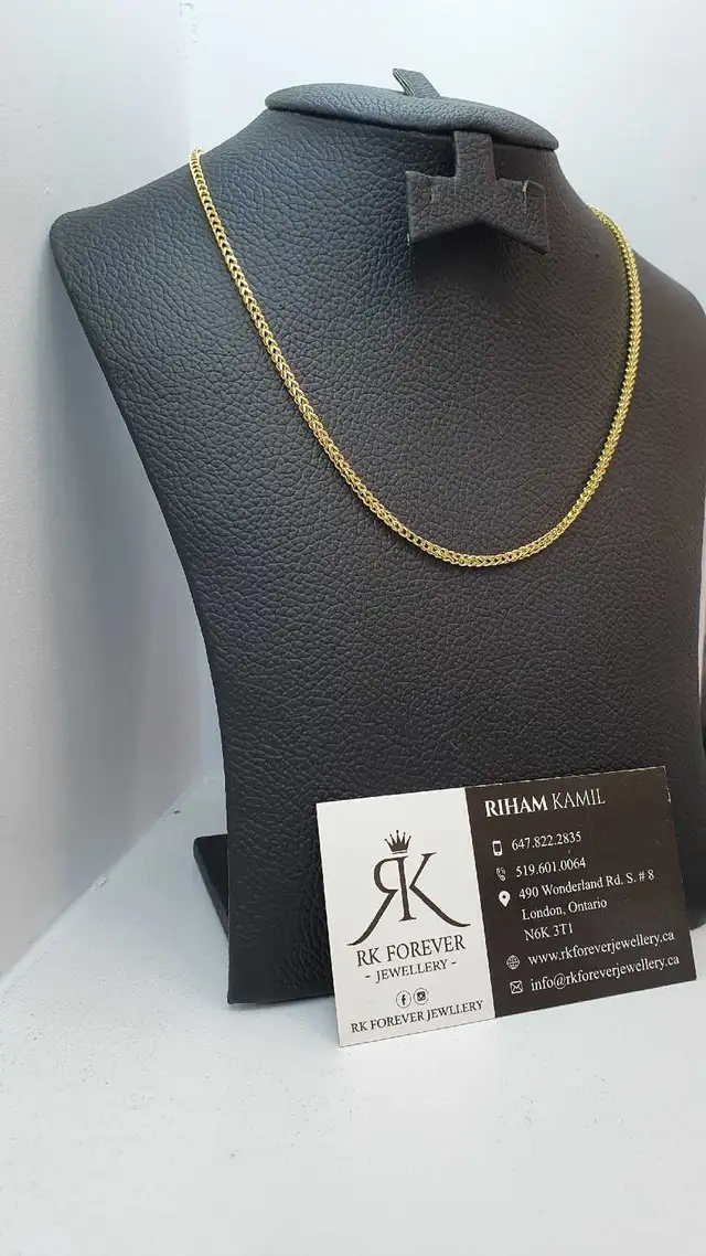 10k yellow gold chain #366_6 - Photo 3