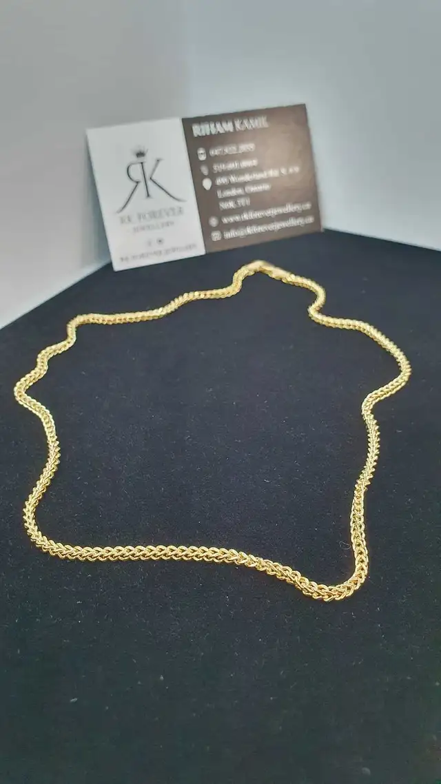 10k yellow gold chain #366_6 - Photo 4