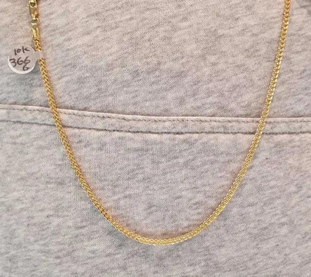 10k yellow gold chain #366_6 - Photo 9