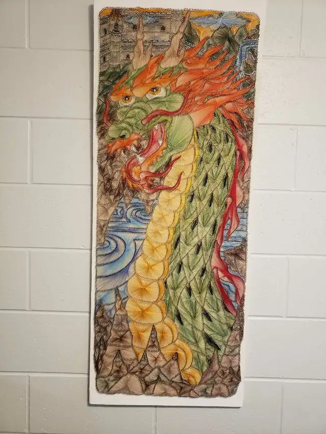 CUSTOM STRING ART - 1 of a kind !