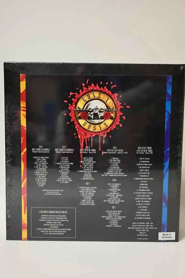 Guns N’ Roses Use Your Illusion CD and Blu-ray box sets NEW - Photo 7