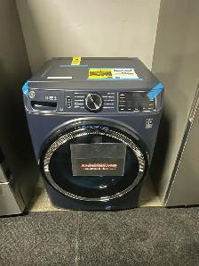 NEW GE Front Load Washer (Sapphire Blue) Stackable (5.5 Cu.Ft)