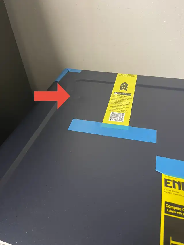 NEW GE Front Load Washer (Sapphire Blue) Stackable (5.5 Cu.Ft) - Photo 8