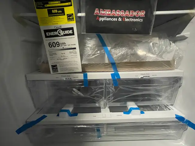 NEW 33" GE Interior Water & Ice Dispenser Fridge Stainless Steel - Photo 5