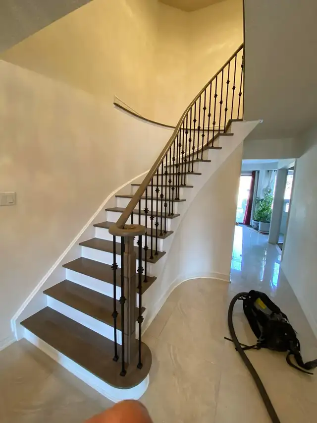 STAIRS, HARDWOOD, ,Stairs refinishing, installation, - Photo 2