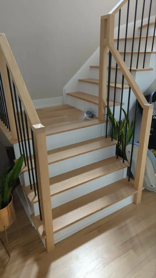 STAIRS, HARDWOOD, ,Stairs refinishing, installation, - Photo 8