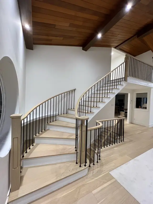 STAIRS, HARDWOOD, ,Stairs refinishing, installation, - Photo 9