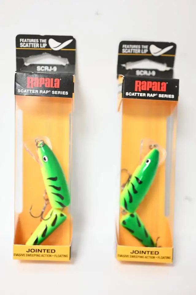 Fishing Lure Rapala SCRJ-9 Jointed 9cm long Brand New $12 each