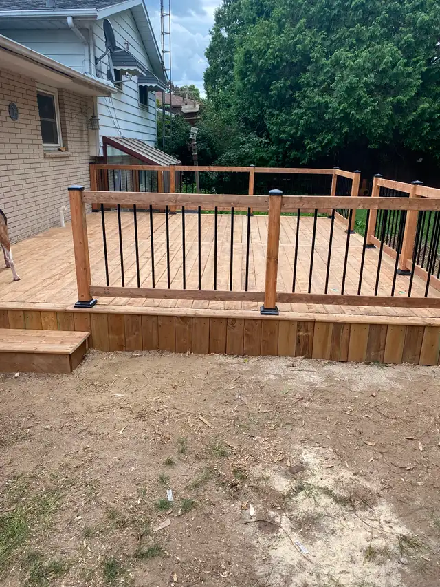 Deck and fence builder