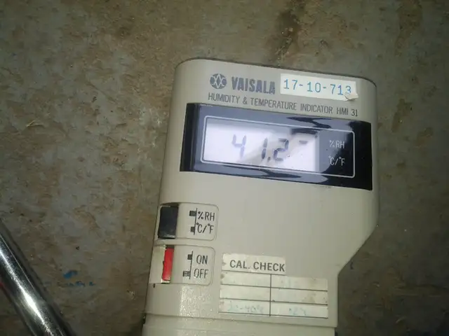 VAISALA HMI 31 HUMIDITY & TEMPERATURE INDICATOR DIGITAL SENSOR M - Photo 3