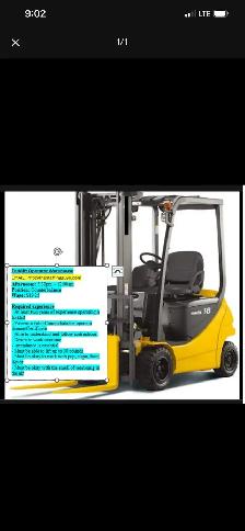 Forklift Operator
