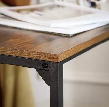 VASAGLE C-Shaped Side Table – Rustic Brown - Photo 8