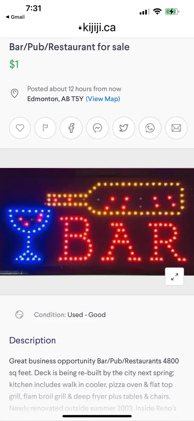 Bar/Pub/Restaurant for Sale