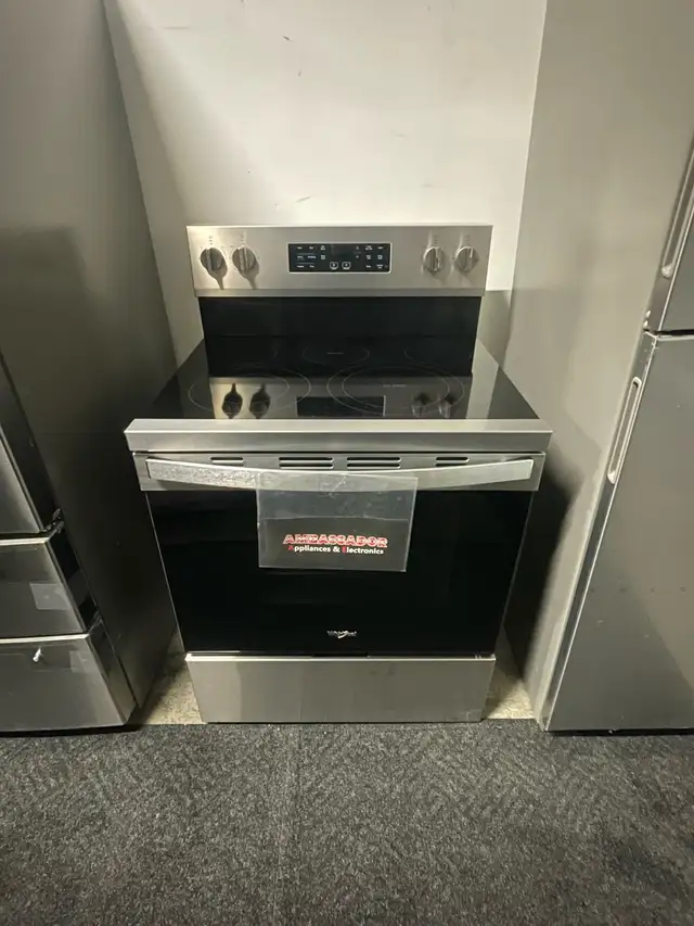 NEW 30" Whirlpool Range Stove Convection & Air Fry (Self Clean)