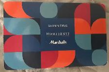 GIFT CARDS $725, $678, $1,404 WINNERS MARSHALLS HOMESENSE