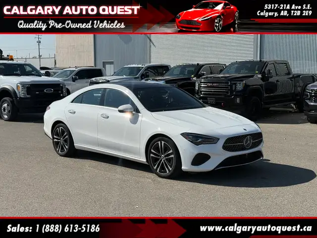 2025 Mercedes-Benz CLA CLA250 4MATIC 4DR Coupe NAVI/B.CAM/LEATHE