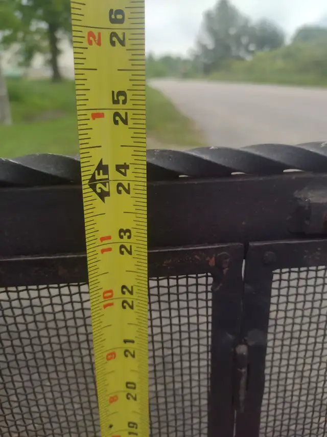 24 x 37 heavy duty fireplace screen - Photo 4