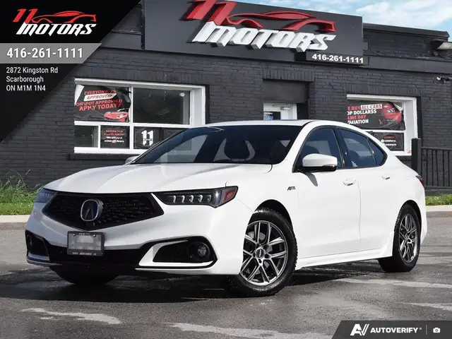 2018 Acura TLX SH-AWD Tech A-Spec Sedan | LOADED!