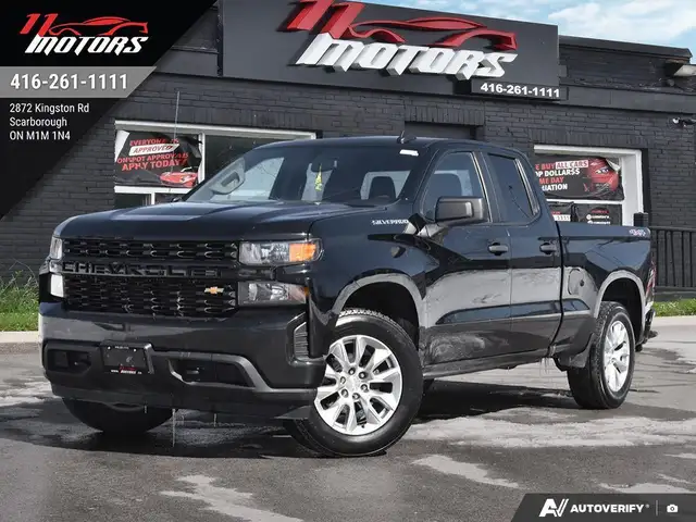 2020 Chevrolet Silverado 1500 4X4 Double Cab 147' Custom