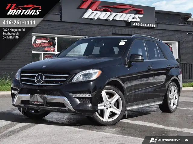 2015 Mercedes-Benz M-Class 4MATIC 4dr ML 400 | LOADED | AMG PKG
