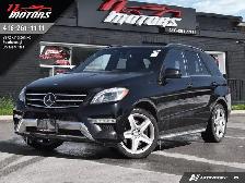 2015 Mercedes-Benz M-Class 4MATIC 4dr ML 400 | LOADED | AMG PKG