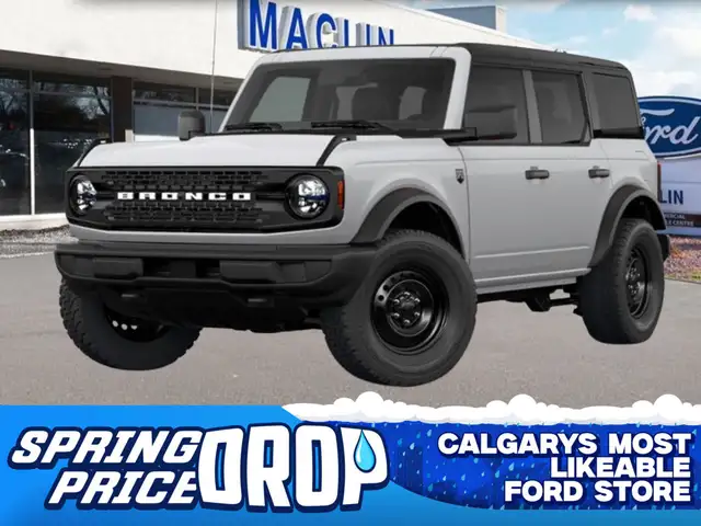 2026 Ford Bronco BIG BEND | BLACK APPEARANCE PACKAGE |