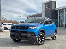 2024 Jeep Compass Trailhawk REAR CAMERA / LEATHER SEATS / LANE K