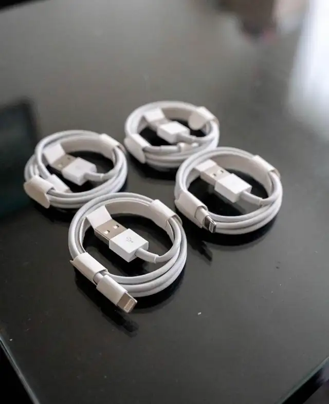 Fast Charger Lightning to USB 100 Cables Bulk Deal
