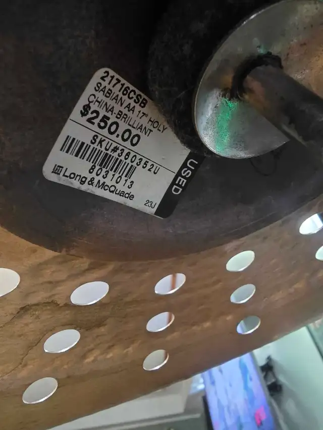 Sabian AA 17' China Cymbal - Photo 2