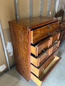 Free delivery used Vintage Oriental Style Dresser Chest - Photo 2