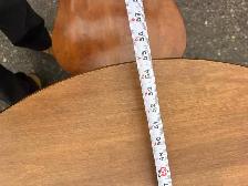 Free delivery Wooden Dining Table with 6 Chairs - Photo 8