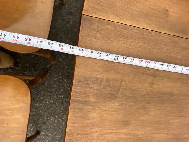 Free delivery Wooden Dining Table with 6 Chairs - Photo 9