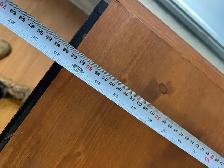 Free delivery used Black and wood media console - Photo 6