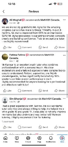 MATH TUTOR $30/hr Mississauga, Brampton, Oakville, Milton,Online - Photo 3