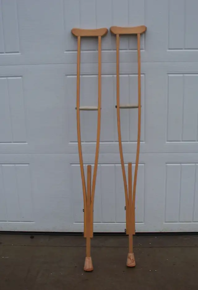Wooden Crutches