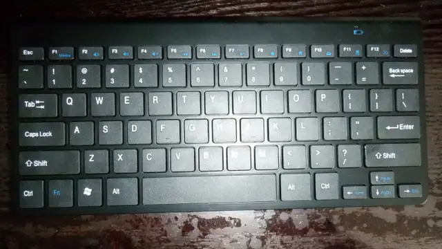 Clavier USB 2.4gb sans fil de luxe - USB Keyboard 2.4 wireless - Photo 2