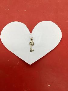 breloque clef en or - Photo 2