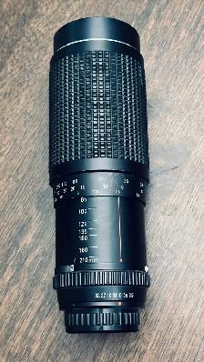 Pentax 85 – 210mm f3.5 Manual Focus Lens