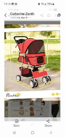 Pet stroller - Photo 2