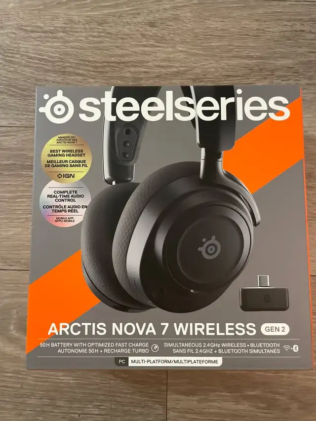 SteelSeries Arctis Nova 7 (Gen 2) Wireless Gaming Headset