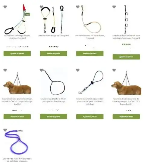 COURROIE DE TOILETTAGE, HARNAIS DE TOILETTAGE POUR CHIEN CHAT - Photo 5