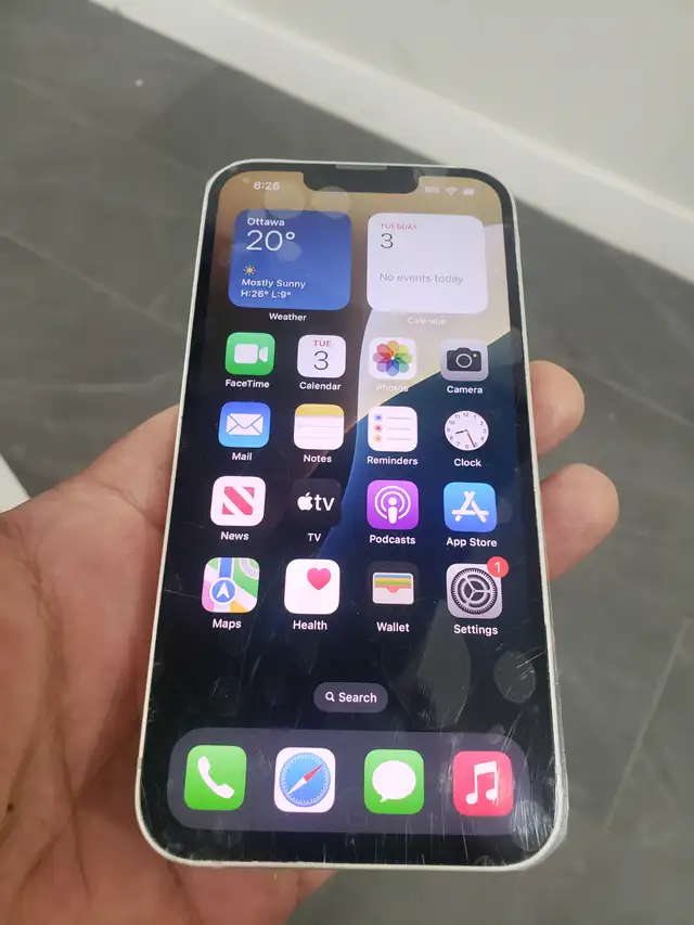 Unlocked iPhone 13 128gb with year warranty $449