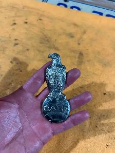 Vintage case eagle emblem
