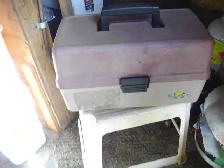 TACKLE BOX FOUND IN STORAGE LOCKER