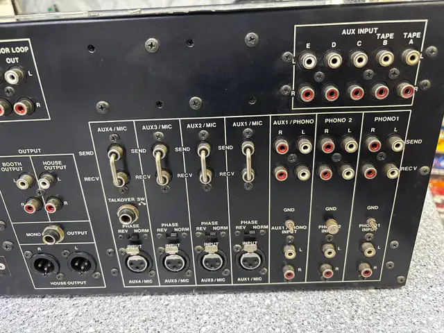 Numark MMX2000 PPD Rotary Mixer As Is Not Working - Photo 4