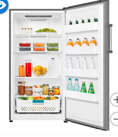 Hisense 17 Cu. Ft Convertible Upright Fridge / Freezer! - Photo 2