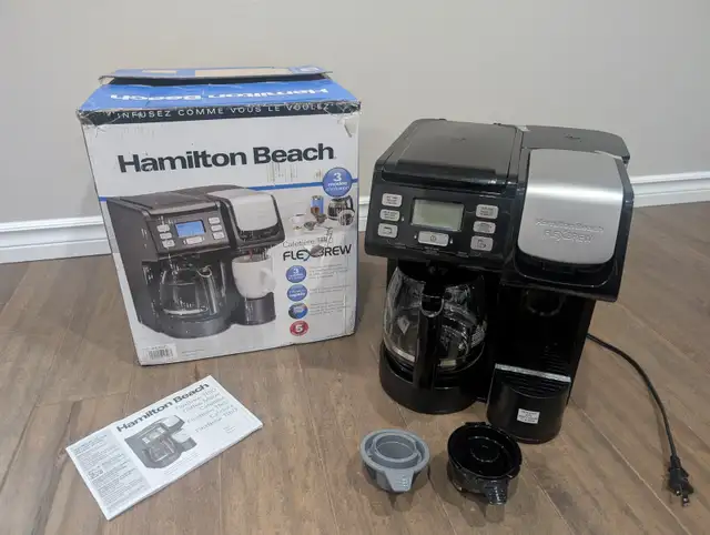 Brand New Hamilton Beach FlexBrew Trio Coffee Maker For Sale - Photo 2