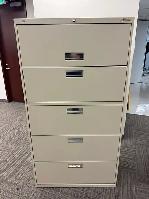 HON 5 Drawer Filing Cabinet-Used Furniture For Sale-Call Now!