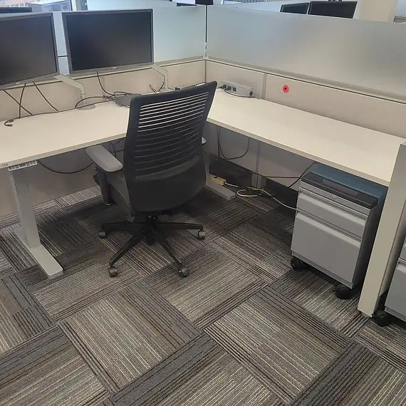 Teknion Leverage Workstation –6'x6’ Quad Configuration-Call Us!