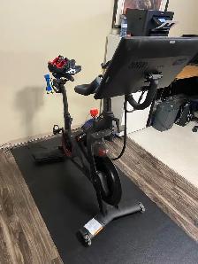 peleton bike with accessories